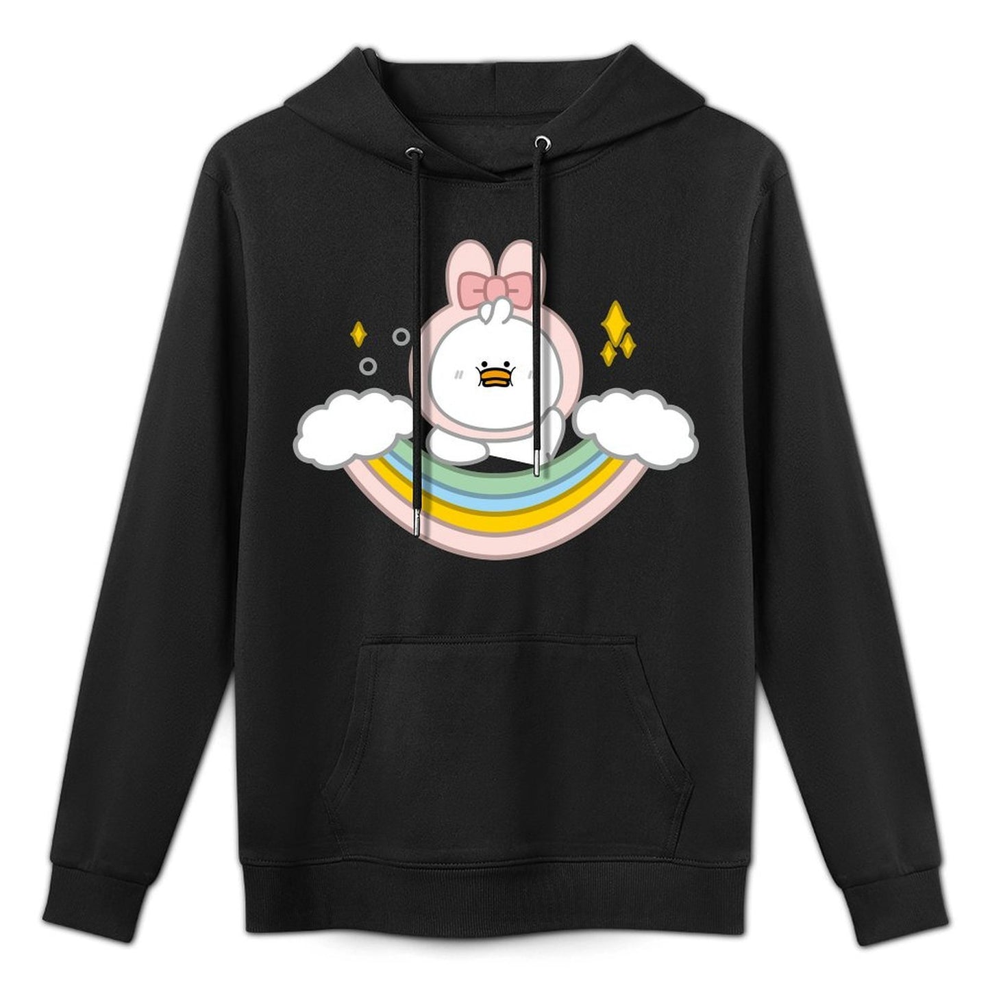 Essential Vibrant Colors Front Graphic Hoodies