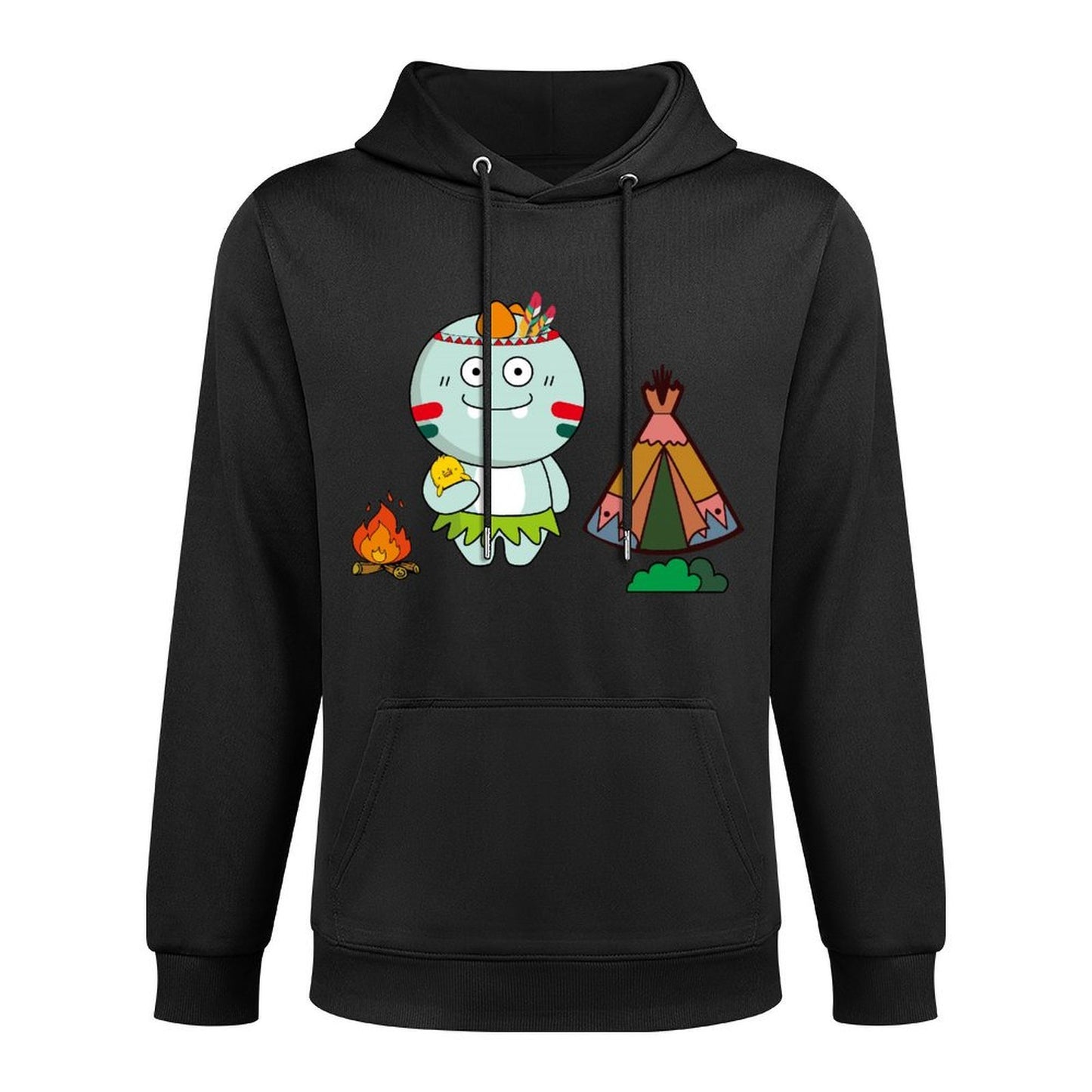 IPBR 250g Hooded Pocket Sweatshirt Front GraphicMen's Hooded  Sweatshirt4000771