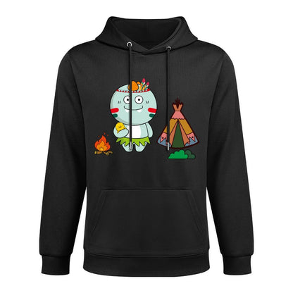 IPBR 250g Hooded Pocket Sweatshirt Front GraphicMen's Hooded  Sweatshirt4000771