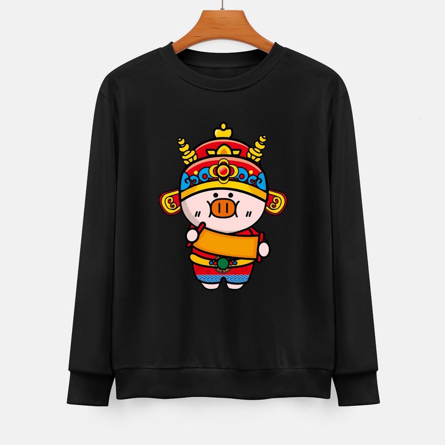  Front Patterned Long Sleeve TopTimeless Clean