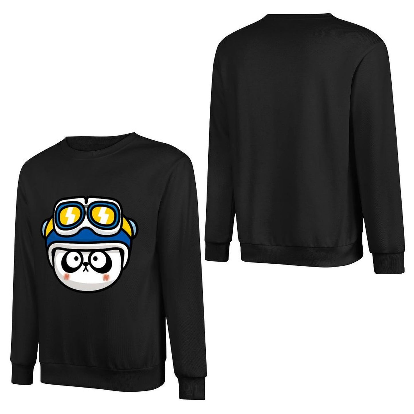 Front Patterned Long Sleeve TopLifestyle Fade-Proof