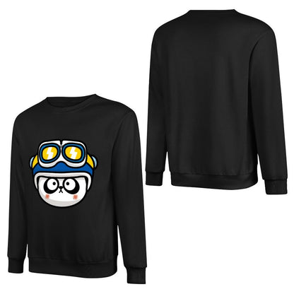 Front Patterned Long Sleeve TopLifestyle Fade-Proof