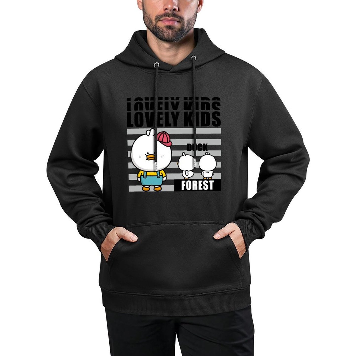 Regular TimelessStyle Front Graphic Hoodies
