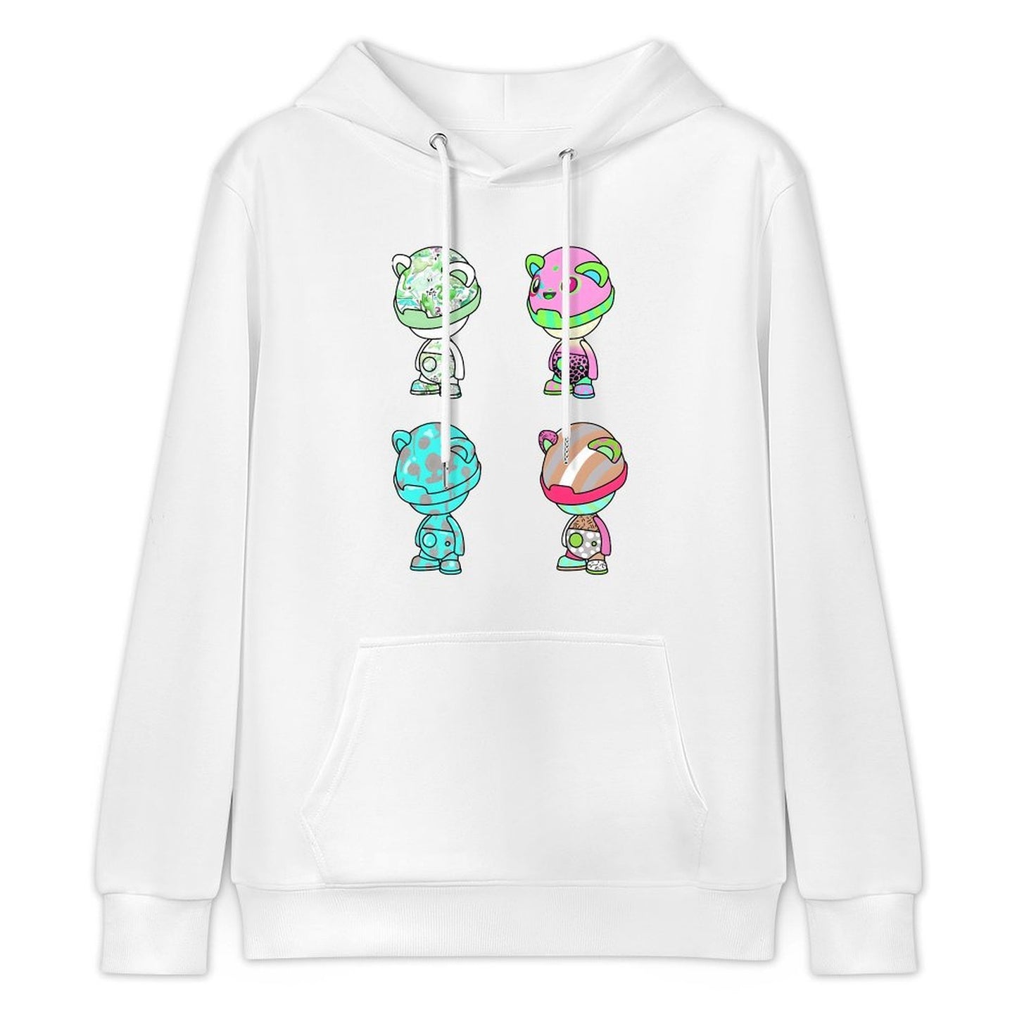 Hoodie Front PatternHigh-Quality Slim Fit