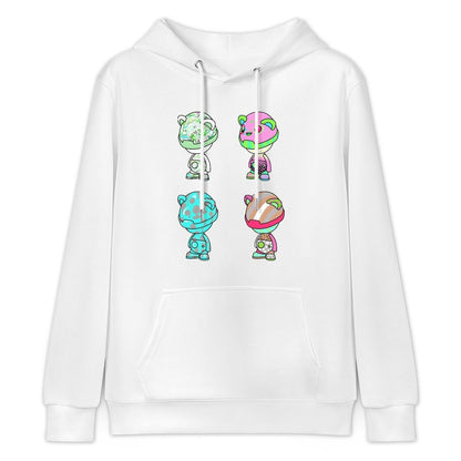 Hoodie Front PatternHigh-Quality Slim Fit