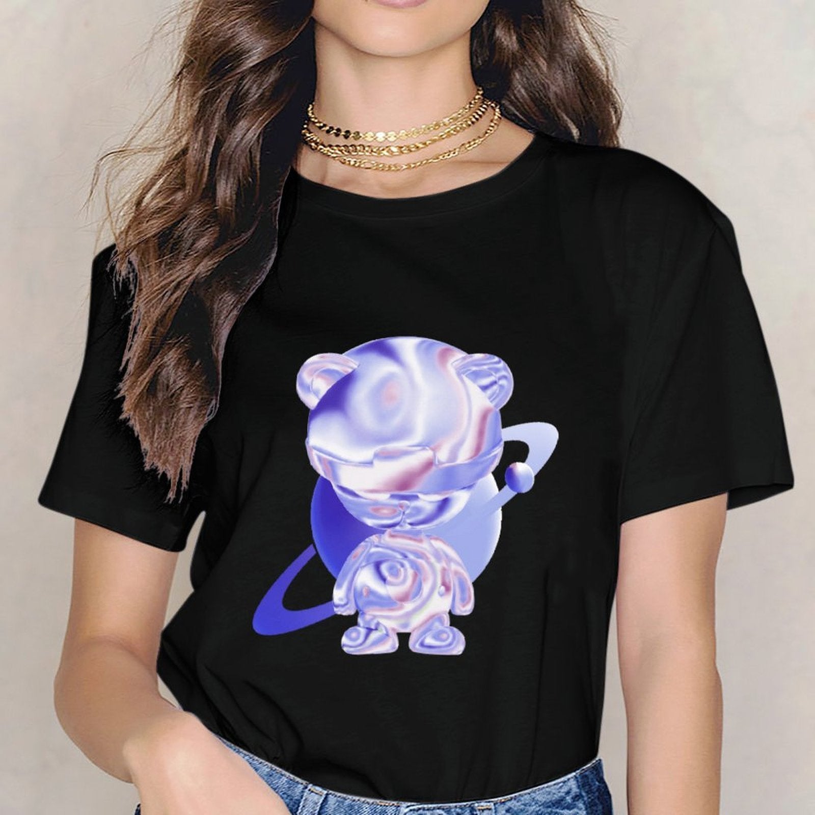 Inlex Bear T-shirtsTrueFit Wrinkle-Free T-Shirt