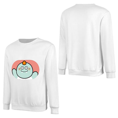 Front Patterned Long Sleeve TopDouble-Stitched Eco / Sustainable