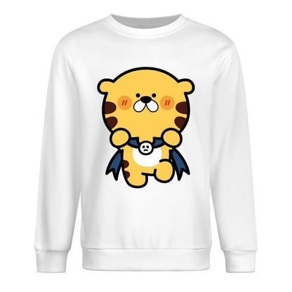 Front Patterned Long Sleeve TopPureStyle AllDay