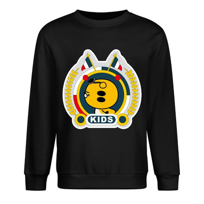 Front Patterned Long Sleeve TopBold Studio