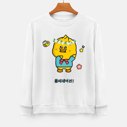 Front Patterned Long Sleeve TopSignature Weekend