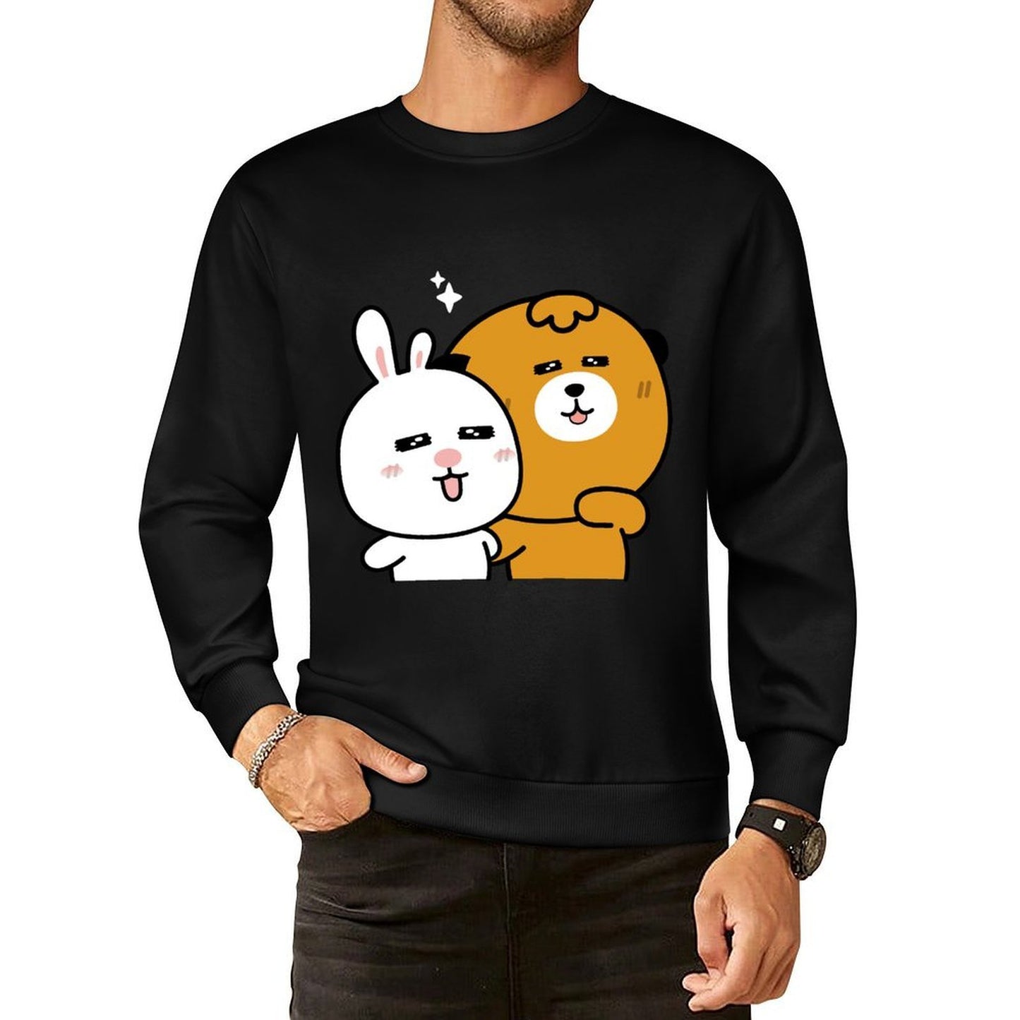 Front Patterned Long Sleeve Top TrueFit