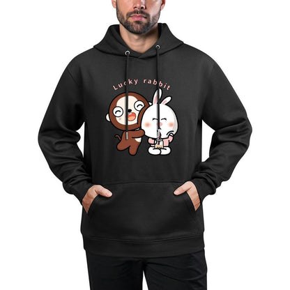 Solid TimelessComfort Front Graphic Hoodies