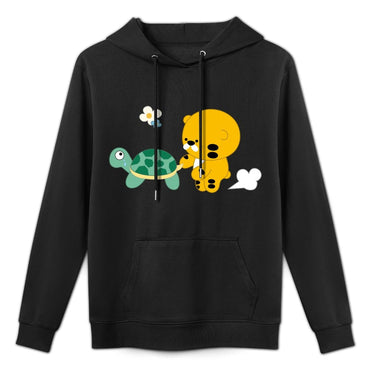 Tear-Resistant ComfortLine Front Graphic Hoodies