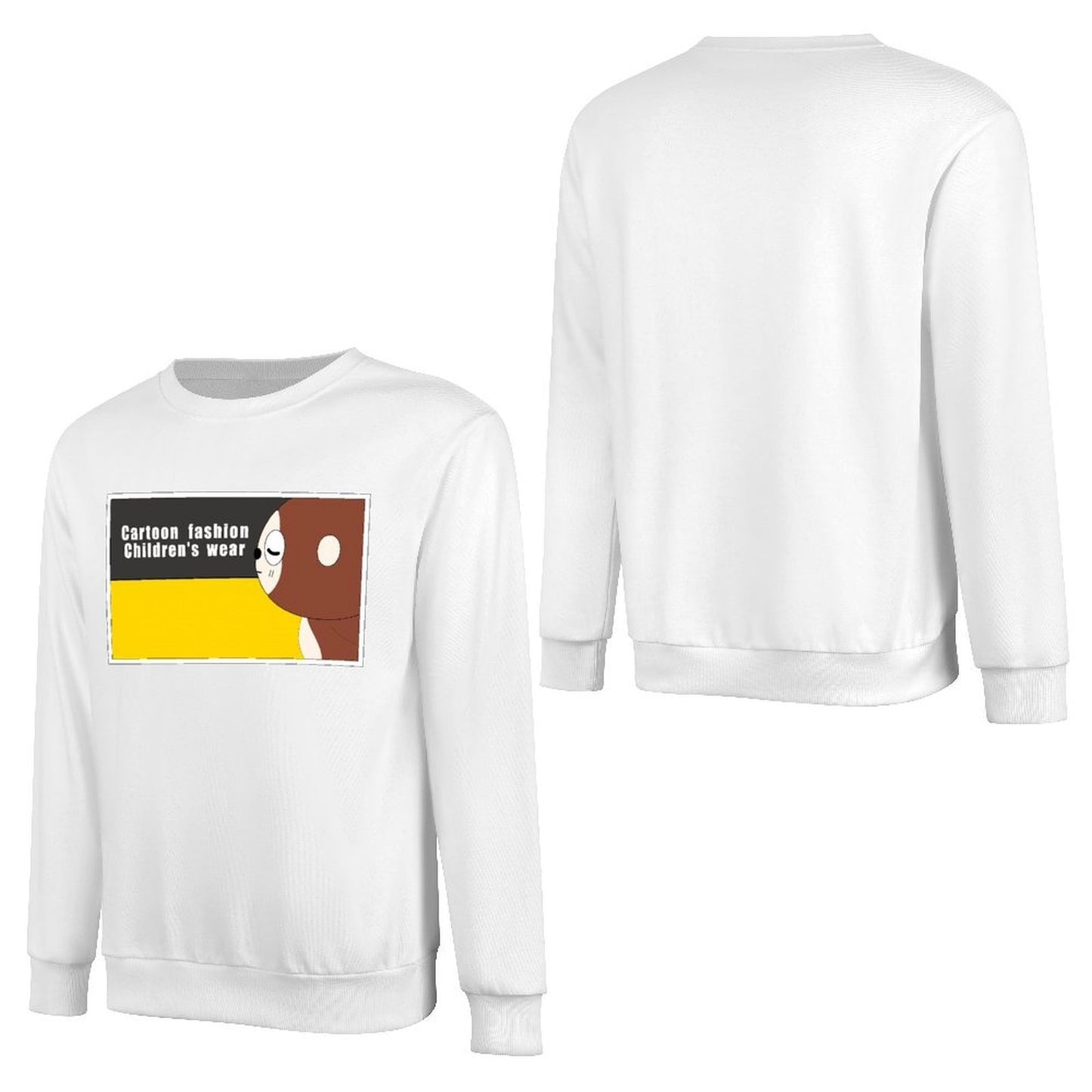 Front Patterned Long Sleeve TopOriginal TrueFit