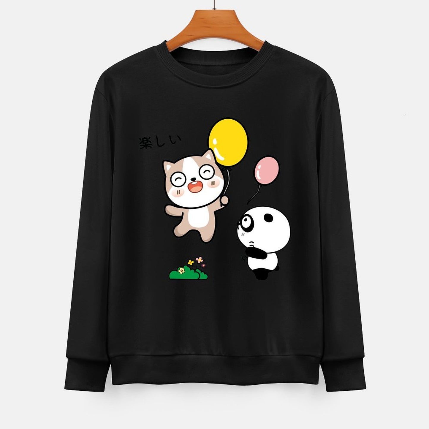 Front Patterned Long Sleeve TopDesign-Your-Own StreetStyle