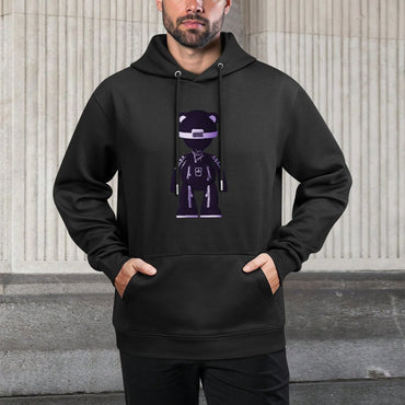 IPIB 250g Hooded Pocket Sweatshirt Front GraphicMen's Hooded  Sweatshirt6000125-3