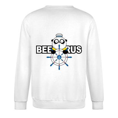 Long-sleeved crew neck sweatshirtClean Tear-Resistant Long Sleeve