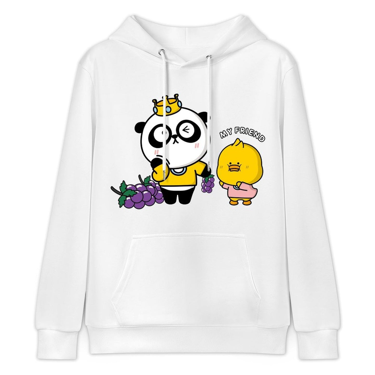 SmoothWear 100% Cotton Front Graphic Hoodies