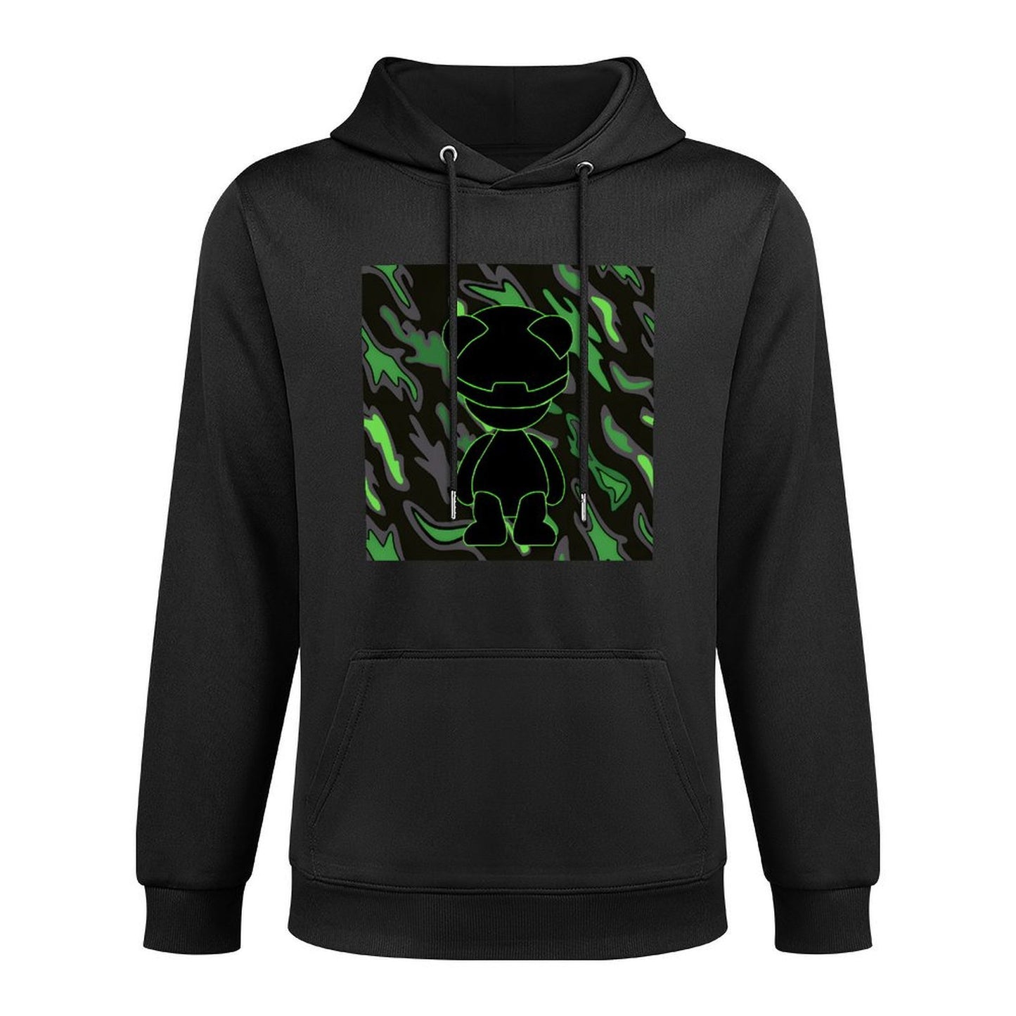 Hoodie Front PatternColorfast Oversized