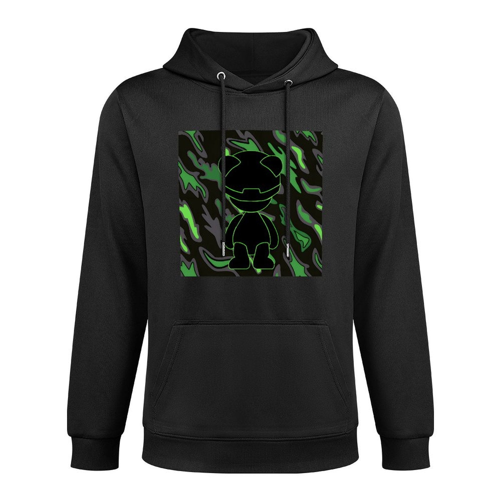 Hoodie Front PatternColorfast Oversized
