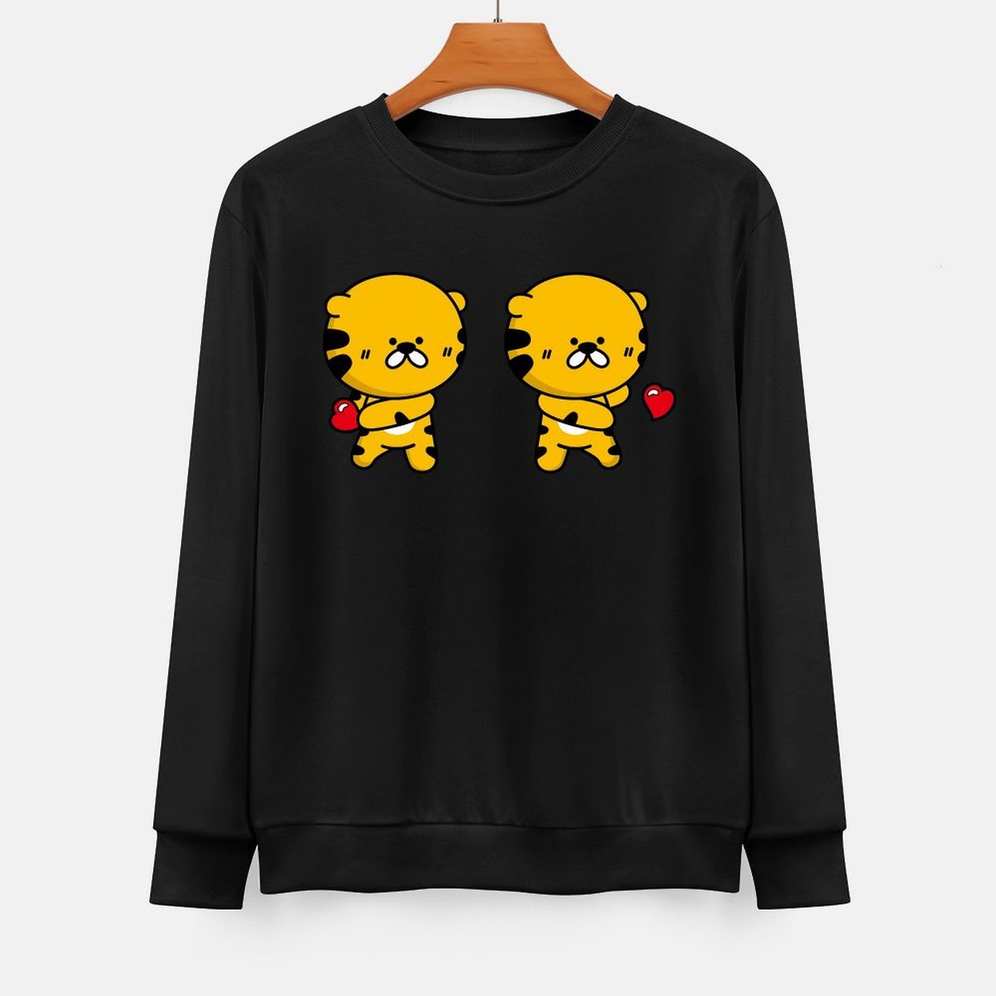  Front Patterned Long Sleeve TopSoft Neutral