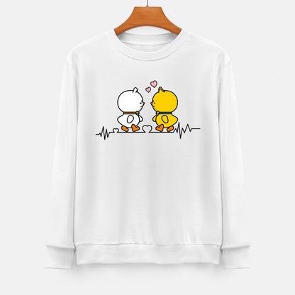 Front Patterned Long Sleeve TopEco-Conscious TrueFit