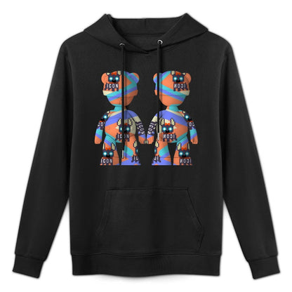 IPIB 250g Hooded Pocket Sweatshirt Front GraphicMen's Hooded  Sweatshirt6000078-6