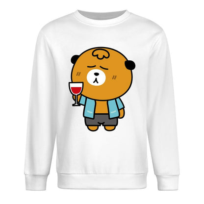 Front Patterned Long Sleeve TopClassicLine TrueStyle