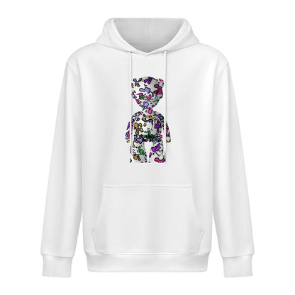Hoodie Front PatternBatch-Printed Solid
