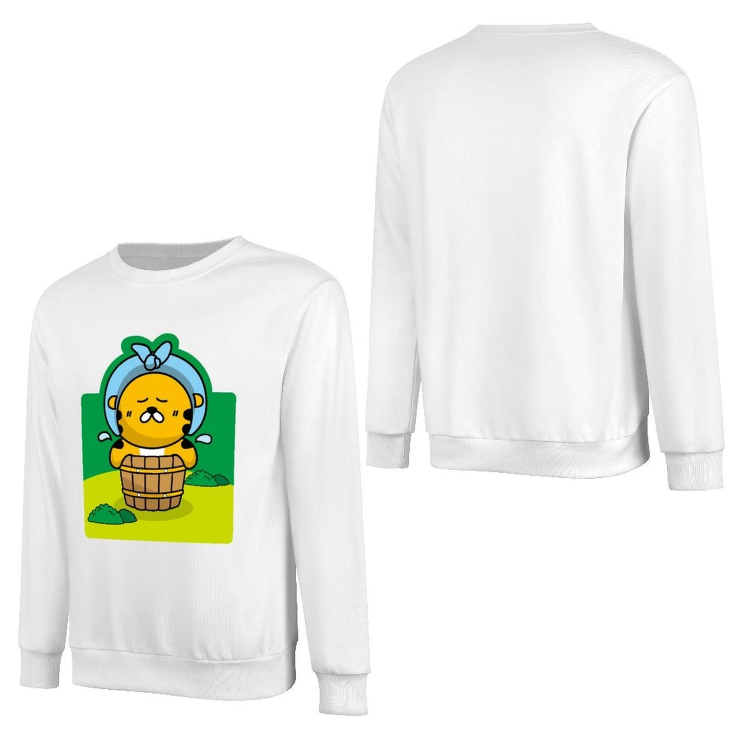 Front Patterned Long Sleeve TopPromotional Active