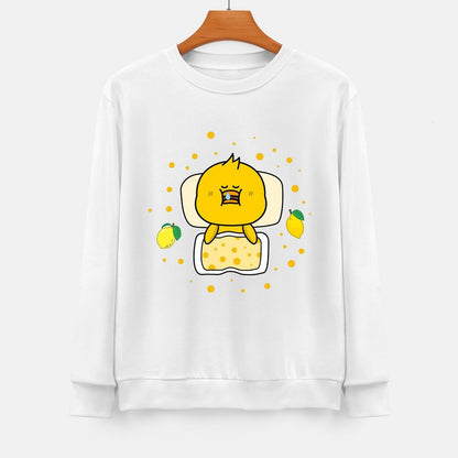 Front Patterned Long Sleeve TopEssential 100% Cotton