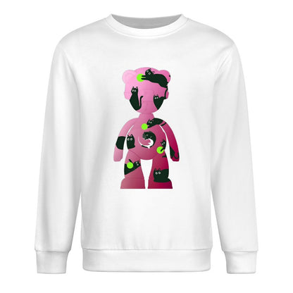 IPIB 250g Crew Neck Long Sleeve Sweatshirt Front GraphicCrew Neck Long Sleeve Sweatshirt6000135-2