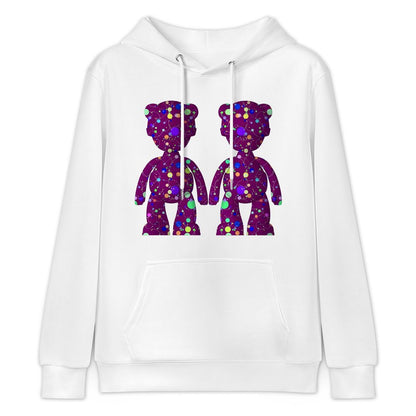 Hoodie Front PatternVintage 100% Cotton