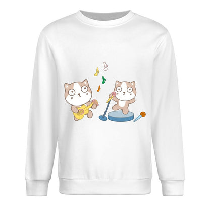 Front Patterned Long Sleeve TopNeat DailyFit