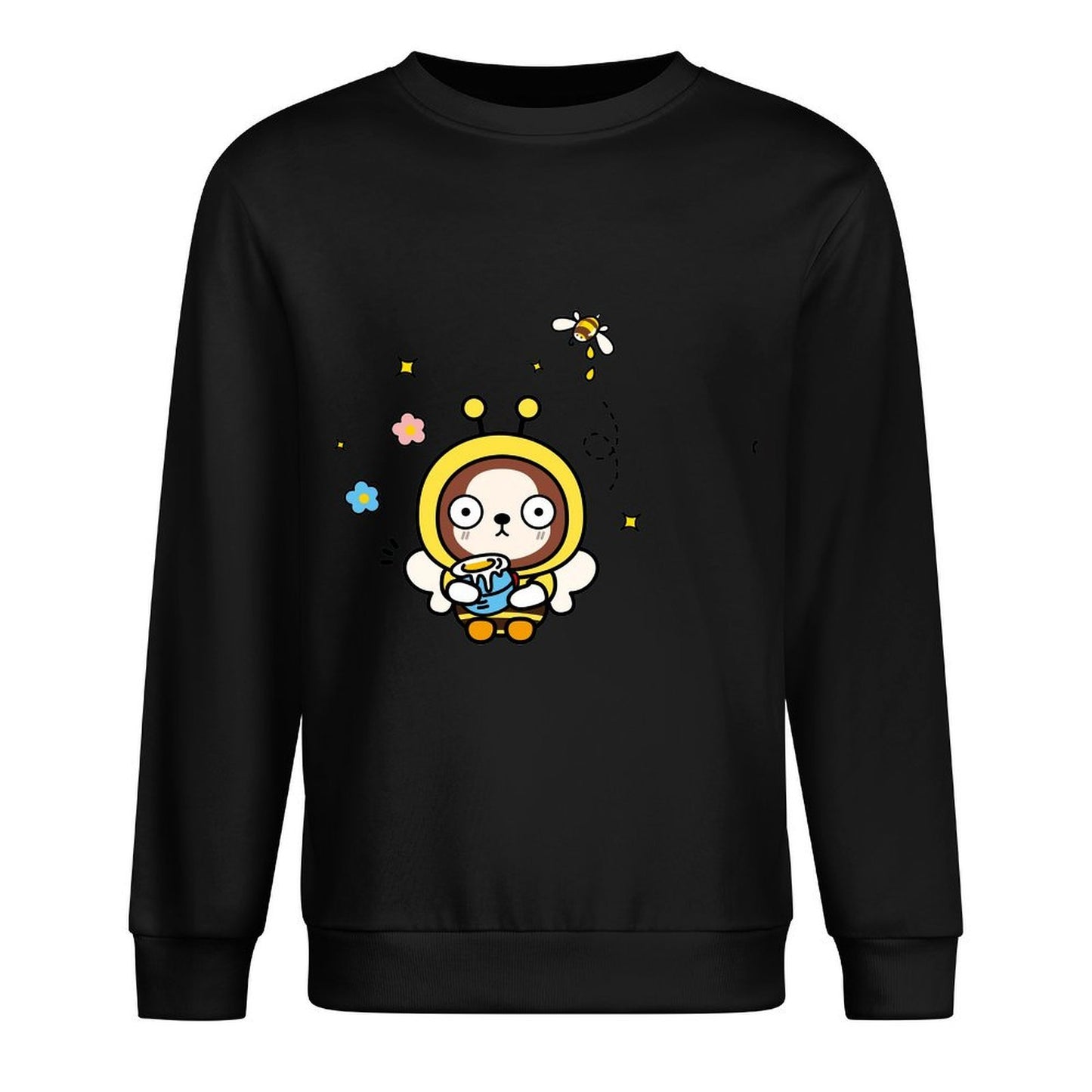 Front Patterned Long Sleeve TopActiveWear Breathable