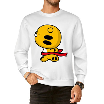 Front Patterned Long Sleeve TopHeavyweight Heritage