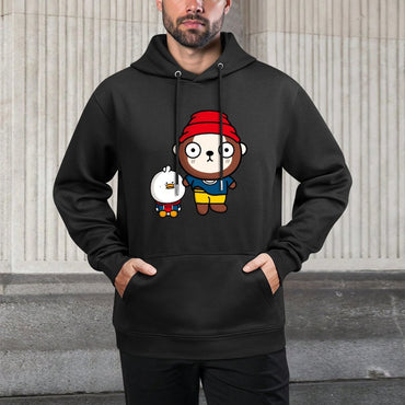 IPBR 250g Hooded Pocket Sweatshirt Front GraphicMen's Hooded  Sweatshirt4001161