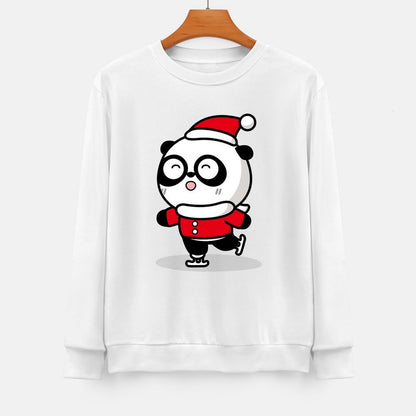 Front Patterned Long Sleeve TopClassicSeries Oversized