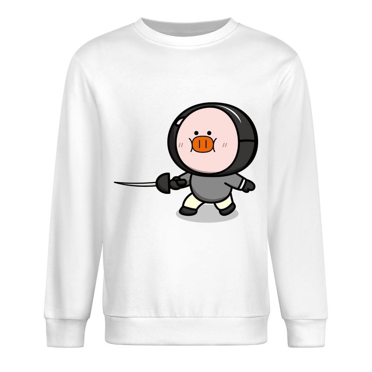 Front Patterned Long Sleeve TopChill Made-to-Order