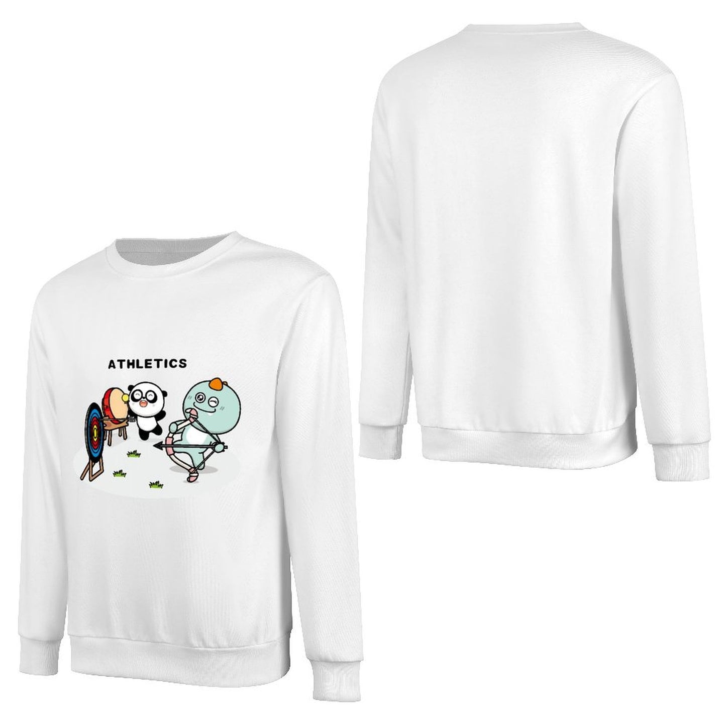 Front Patterned Long Sleeve TopIndoor Clean