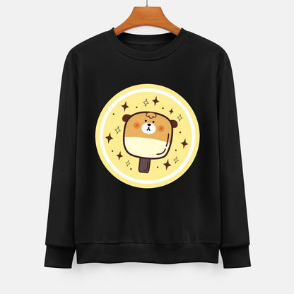  Front Patterned Long Sleeve TopEverydayTee Sport