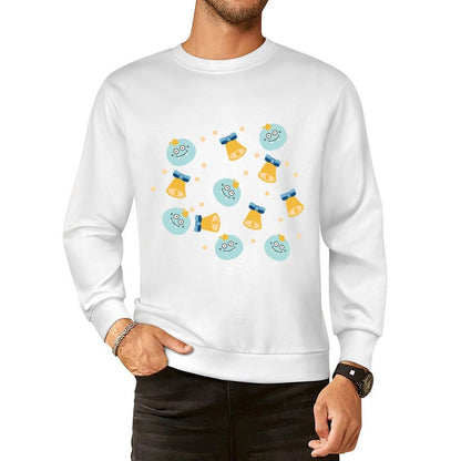 Front Patterned Long Sleeve TopEverydayComfort Tear-Resistant