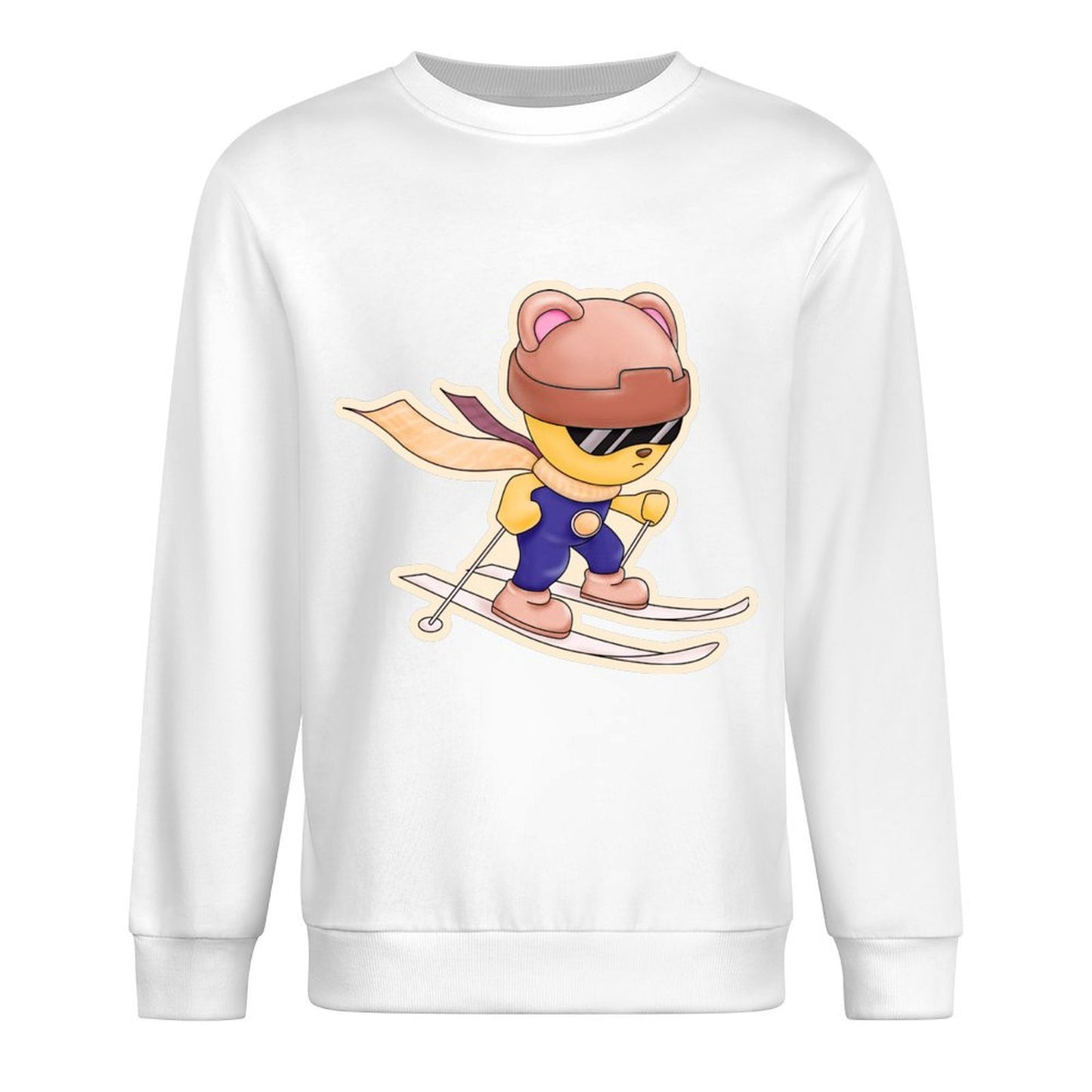 IPIB 250g Crew Neck Long Sleeve Sweatshirt Front GraphicCrew Neck Long Sleeve Sweatshirt6000049-1