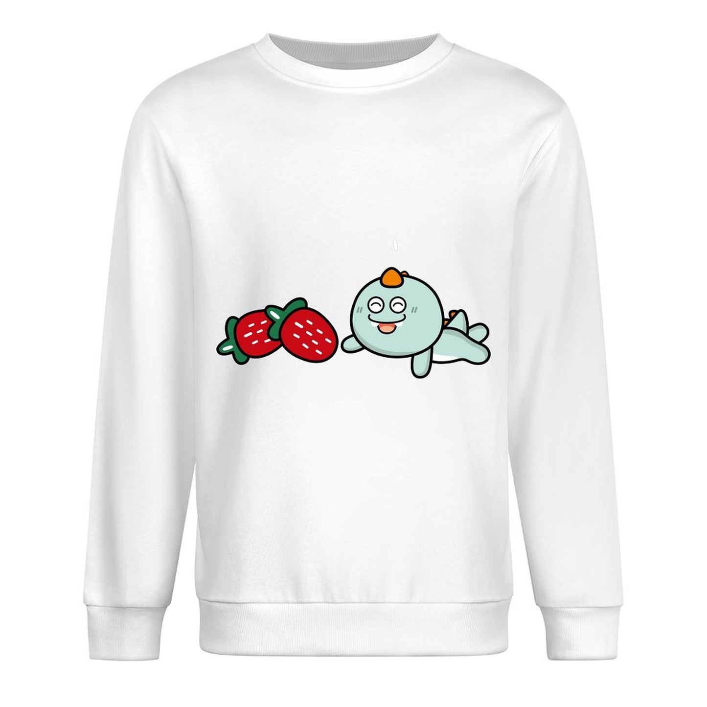 Front Patterned Long Sleeve TopEverydayFit RegularFit