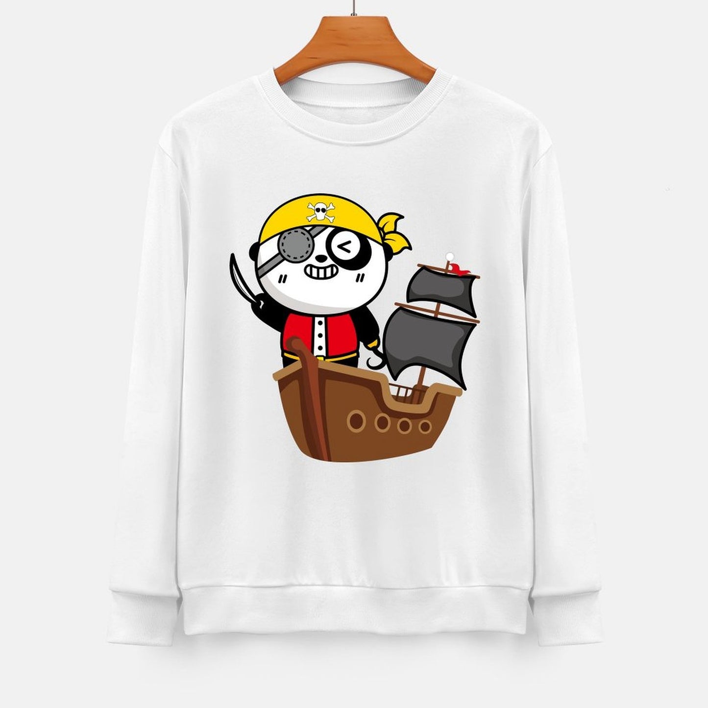 Front Patterned Long Sleeve TopOn-Demand BasicSeries