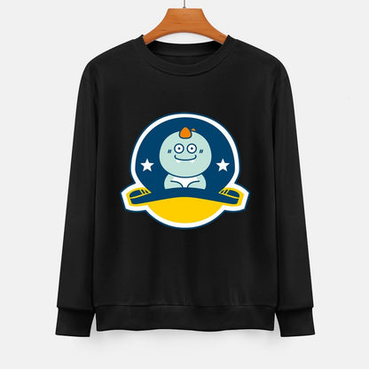 Front Patterned Long Sleeve TopStandard Bold