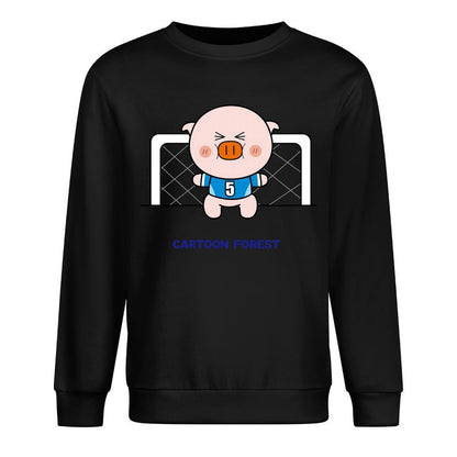 Front Patterned Long Sleeve TopRecycled Long Lasting