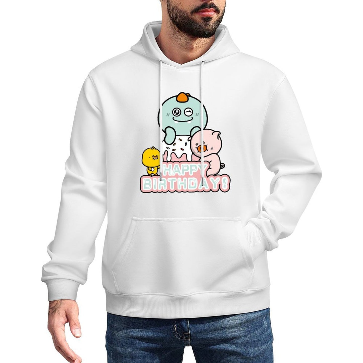 IPBR 250g Hooded Pocket Sweatshirt Front GraphicMen's Hooded  Sweatshirt4001567