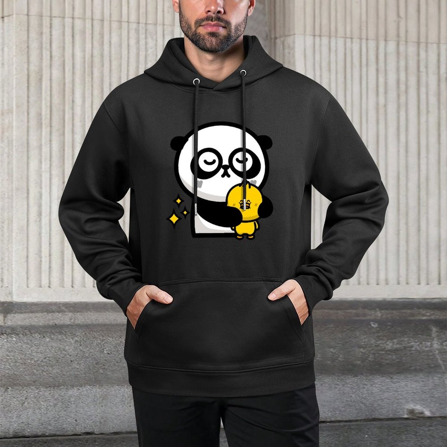 RelaxFit Promotional Front Graphic Hoodies