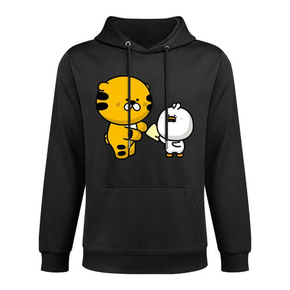 Minimal Street Front Graphic Hoodies